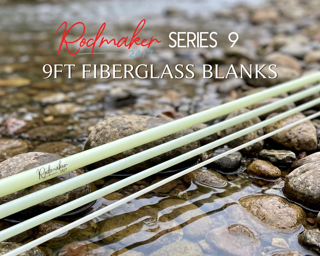 Series 9 - 9'0" - 4pc - 5/6wt & 7/8wt Fiberglass Blanks