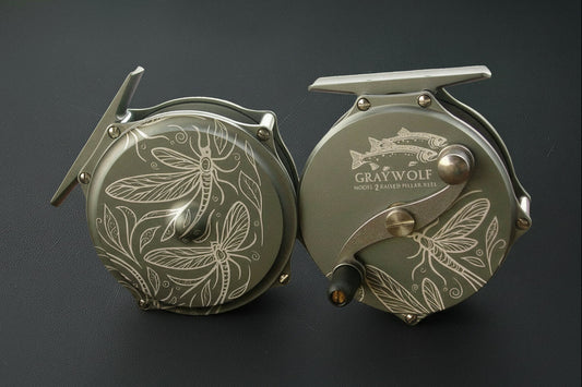Mayfly Series Graywolf Model 2 Fly Reel - 5/6/7wt Lines