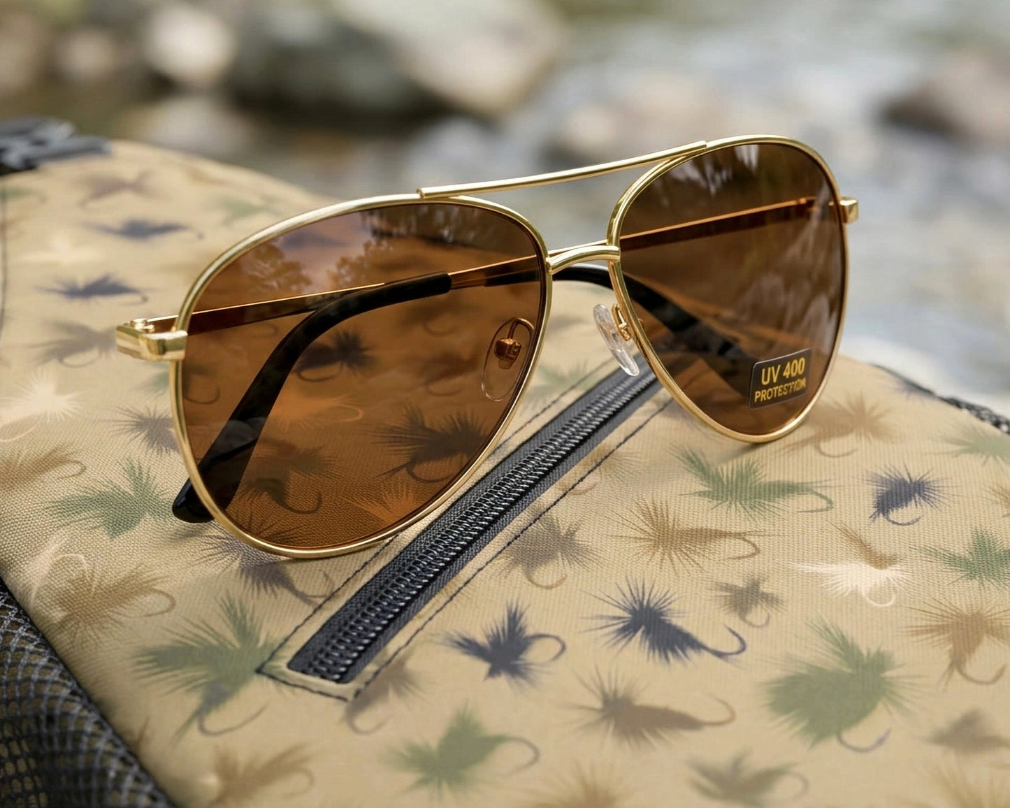 Aviator Polarized Sunglasses - UV400