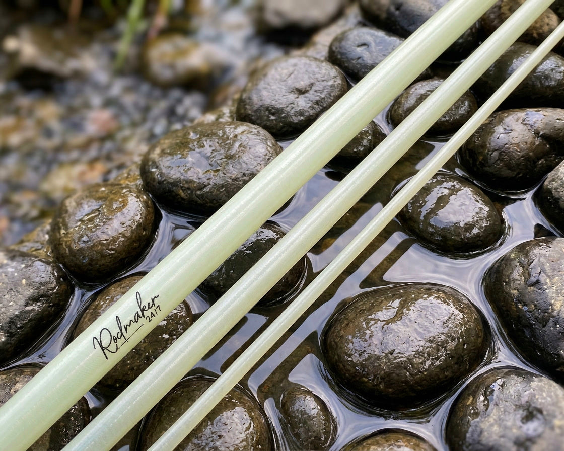 Brook UL 6'0" - 3pc - 0wt & 1wt Blanks - Clear
