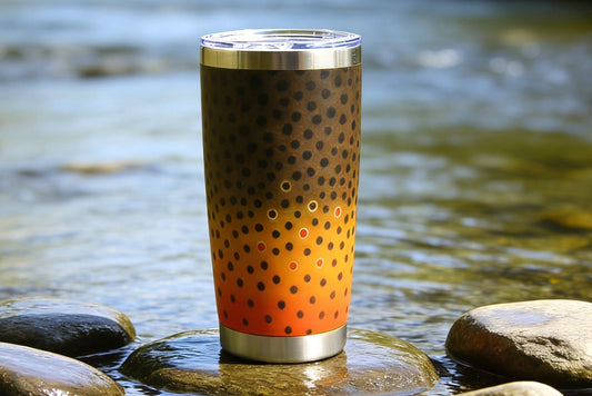 Brown Trout Travel Mug — 20oz