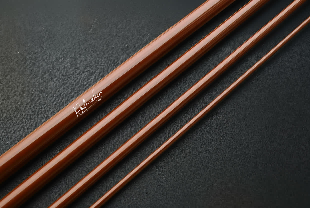 Series 9 - 9'0" - 4pc - 5/6wt & 7/8wt Fiberglass Blanks - Brown