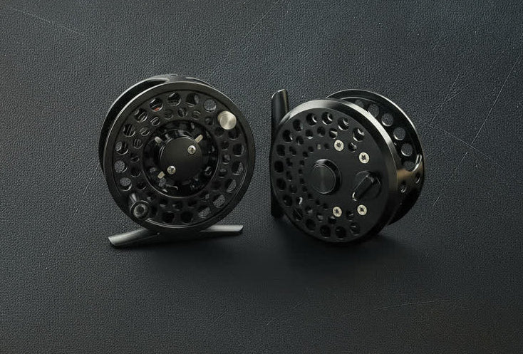 TREK Click/Pawl Fly Reel - 1-3wt- Black