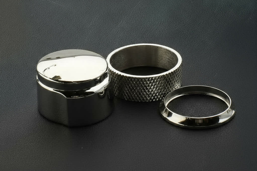 Classic Garrison Slide Band Hardware - Dark Nickel