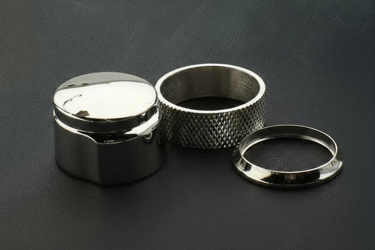 Classic Garrison Slide Band Hardware - Dark Nickel