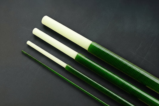 FST 2 - 8'6"- 4pc - 5wt & 6wt Fiberglass Blanks - Green