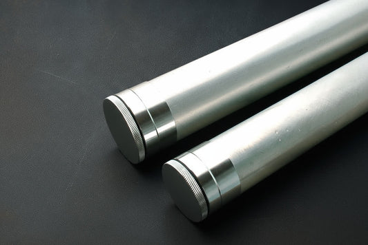 Aluminum Rod Tubes - 1 5/8" - 2" - 2.5" - Silver Ends