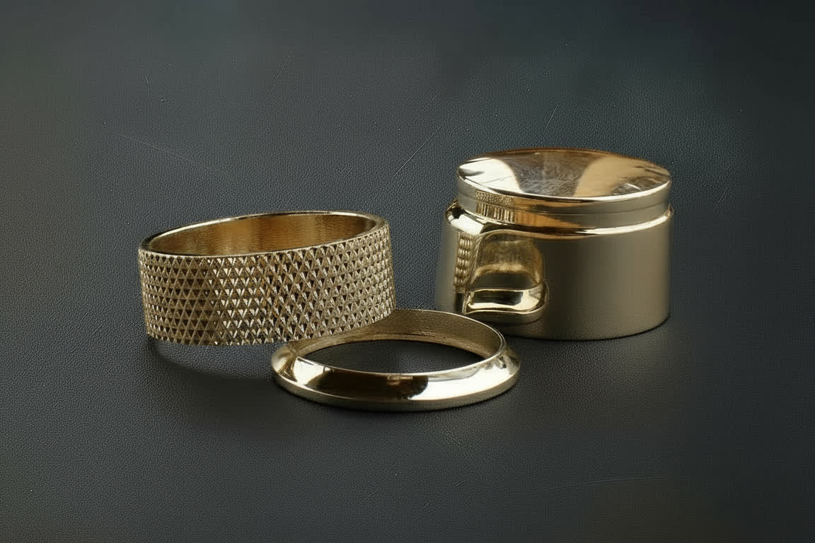 Classic Garrison Slide Band Hardware - Nickel Silver