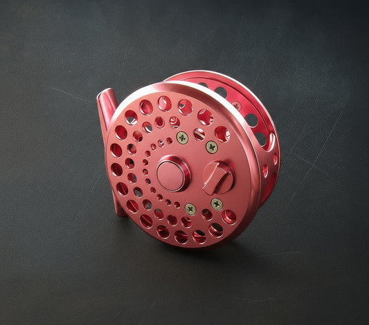 TREK Click/Pawl Fly Reel - 2-4wt- Pink