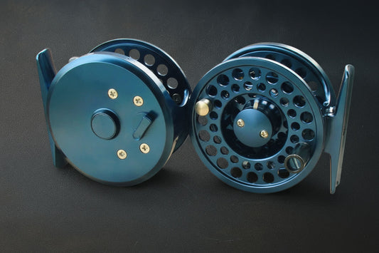 TREK Click/Pawl Fly Reel - 1-3wt- Blue