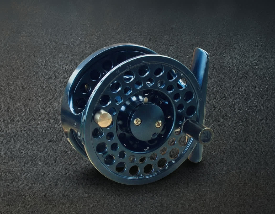 TREK Click/Pawl Fly Reel - 1-3wt- Blue