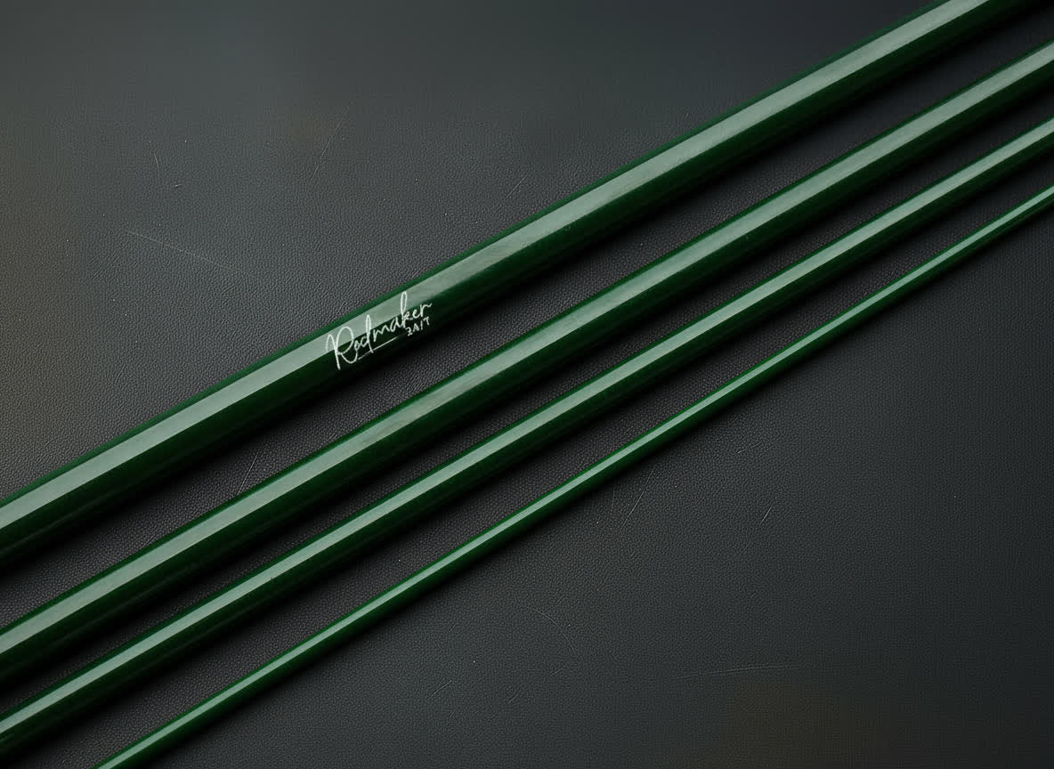 IM7 Precision 9'0" 4wt - 8wt 4pc graphite rod blanks - Green
