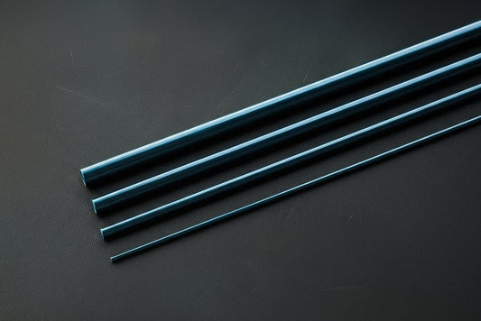 IM7 Precision 9'0" 5wt 4pc graphite rod blank - Blue