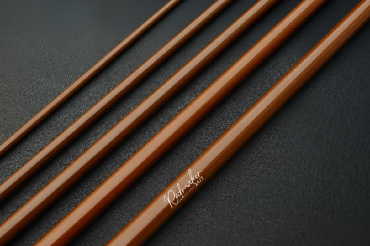 Fiberglass 11'0" 5/6wt 5pc Spey Rod Blank - Brown