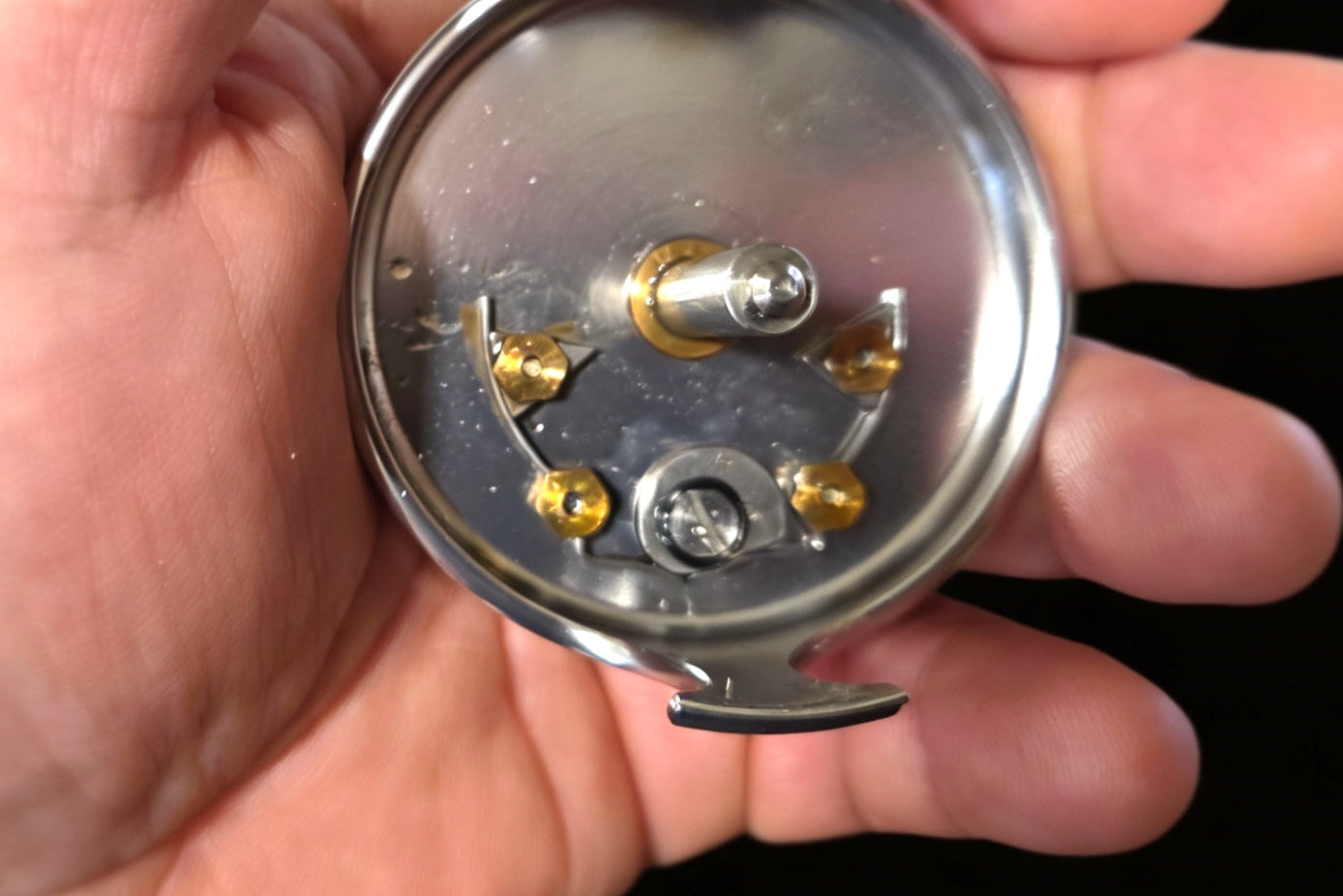 TREK Click‑Pawl Reel (1wt-3wt) - Silver