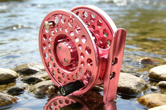TREK Click‑Pawl Reel (2wt-4wt) - Pink