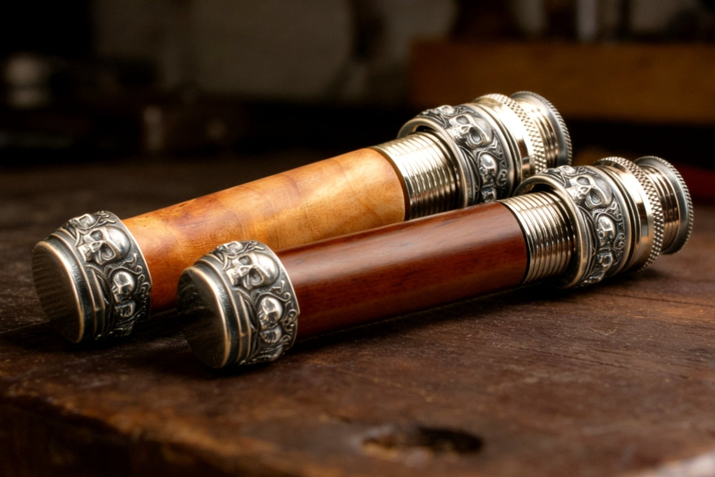 Reaper Engraved Pocketed Reel Seat