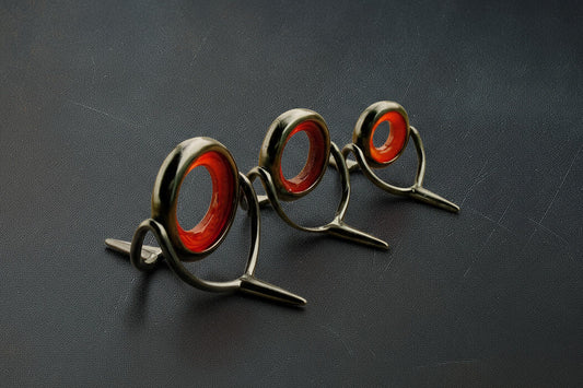 Lemke Red Agate Stripping Guides - Dark Nickel Frame