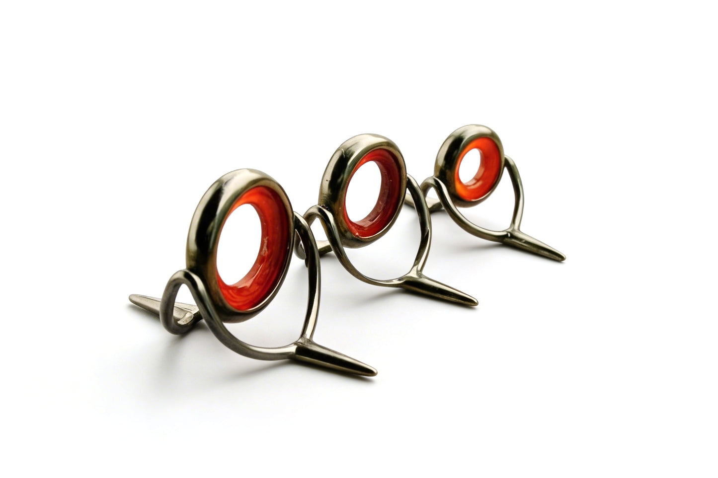 Lemke Red Agate Stripping Guides - Dark Nickel Frame