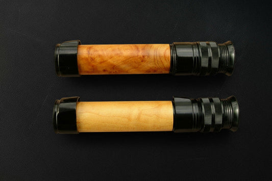 Retro Down Locking Reel Seat - Black