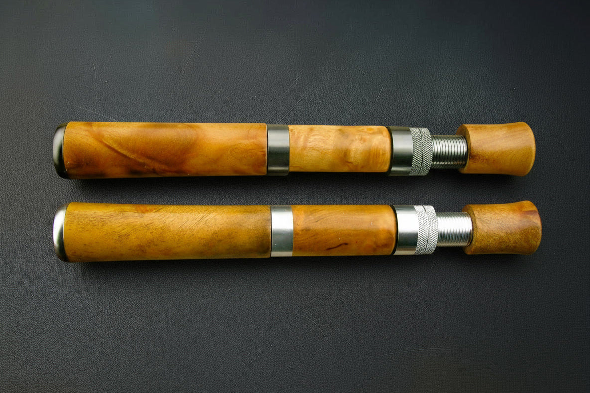 Spinning Rod Handle Kit – Burl Wood