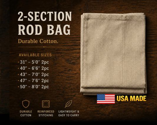 2pc Fly Rod Bags
