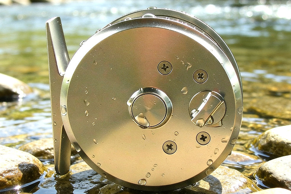 TREK Click‑Pawl Reel (1wt-3wt) - Silver