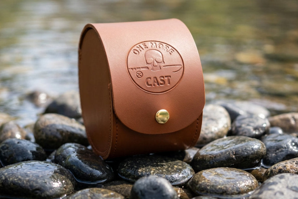 OMC Leather Reel Case - Large
