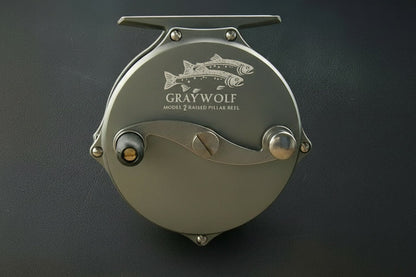3 in raised pillar fly reel