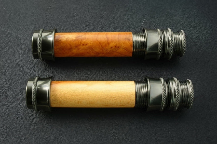 Lemke LC1 Down Locking Reel Seat - Dark Nickel