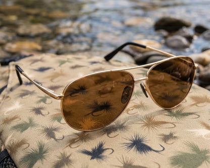 Aviator Polarized Sunglasses - UV400