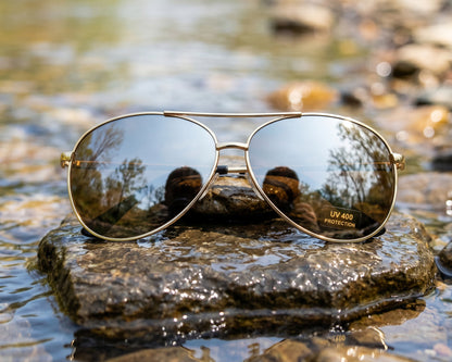 Graywolf Aviator Polarized Sunglasses