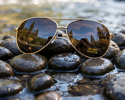 Graywolf Aviator Polarized Sunglasses