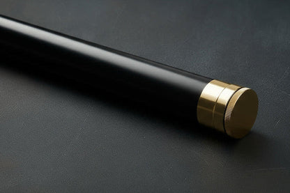 Powder Coated Black Aluminum Rod Tubes - 1 5/8" & 2"