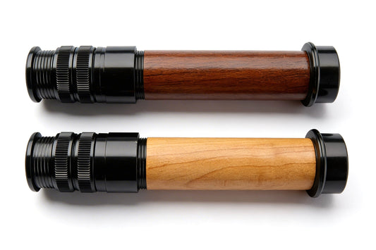 Retro Uplocking Reel Seat - Black Anodized