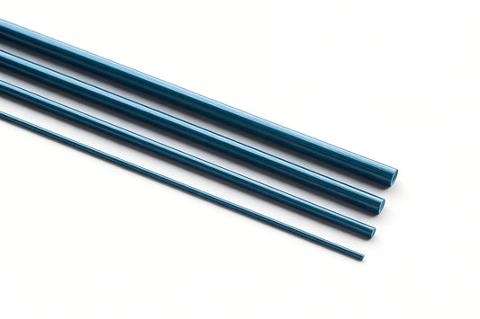 IM7 Precision 9'0" 5wt 4pc graphite rod blank - Blue