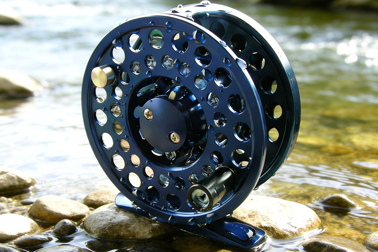 TREK Click‑Pawl Reel (2wt-4wt) - Blue