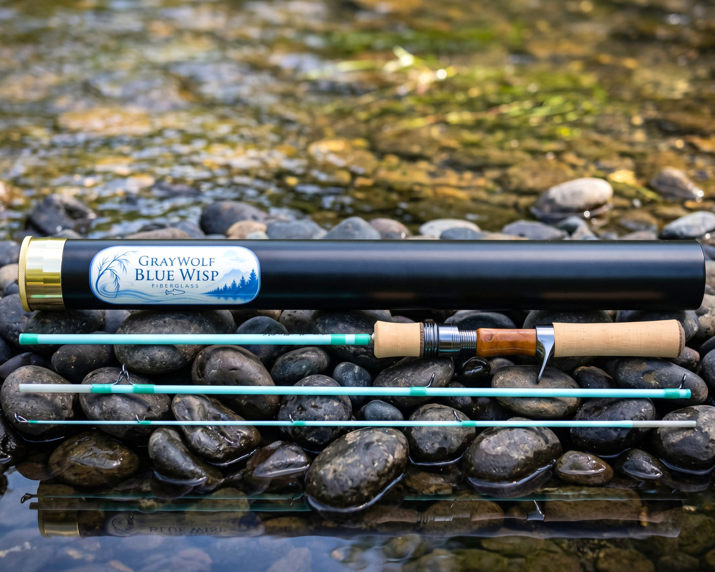 Graywolf Blue Wisp Glass BFS/UL Blanks 2-6lbs