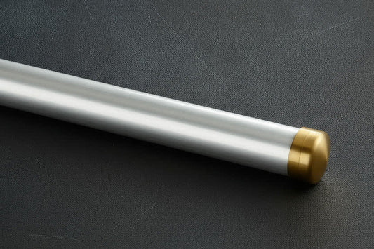 Aluminum Rod Tubes - 1 5/8" - Brass Hardware