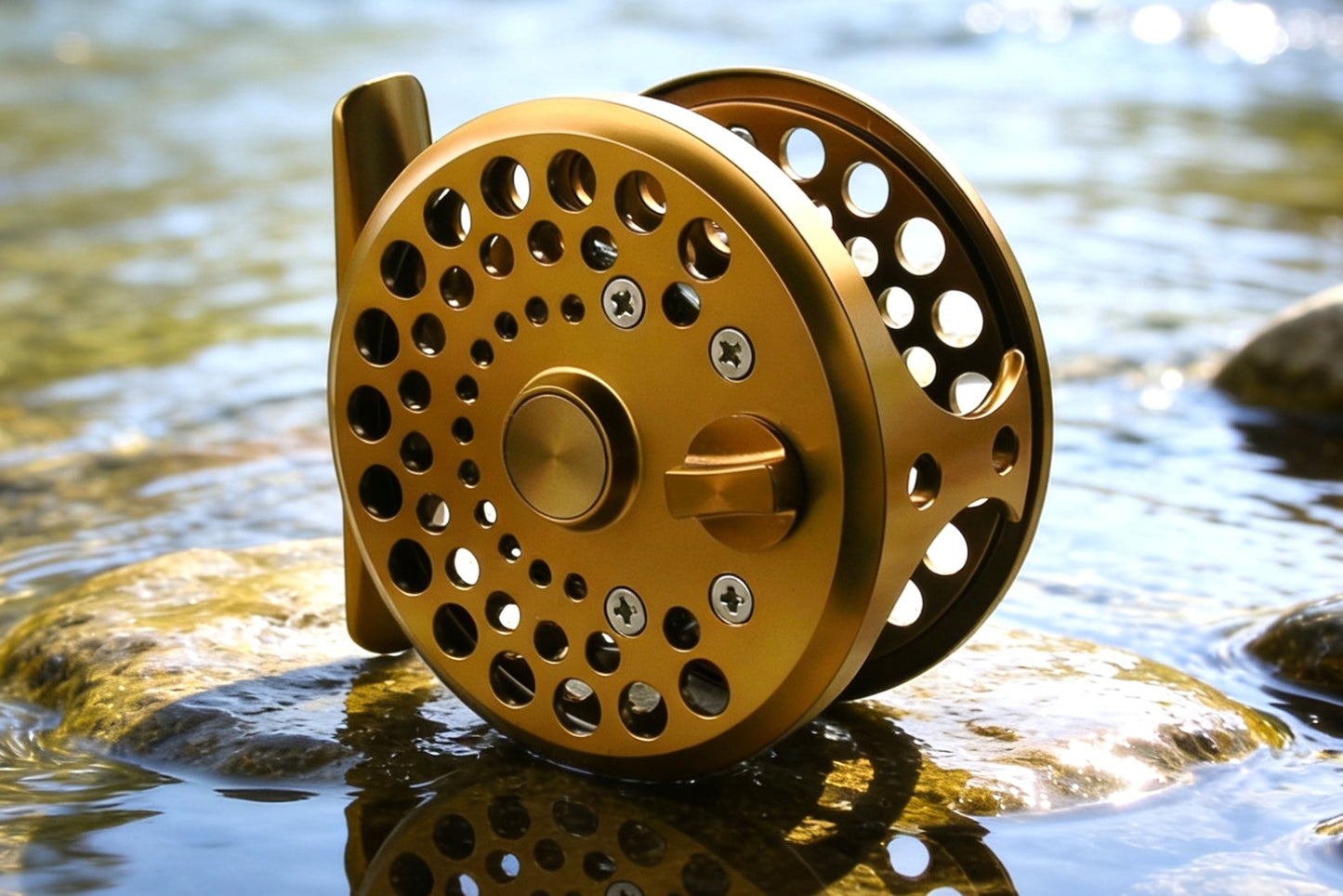 TREK Click‑Pawl Reel (1wt-3wt) - Bronze