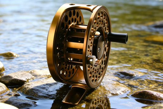 TREK Click‑Pawl Reel (2wt-4wt) - Bronze