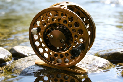 TREK Click‑Pawl Reel (1wt-3wt) - Bronze