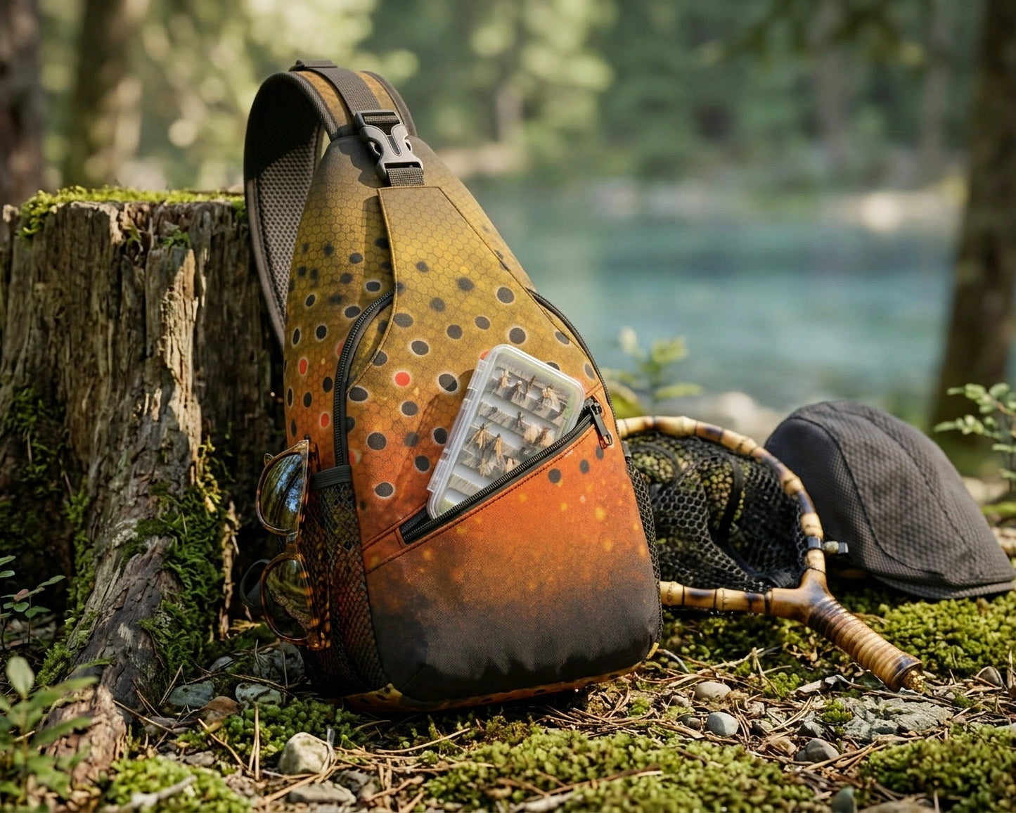 Graywolf Sling Pack – Brown Trout Edition