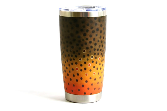 Brown Trout Travel Mug — 20oz