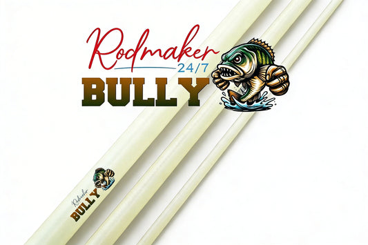 Bully 6'9" - 3pc - 5wt & 7wt Fiberglass Blanks - Clear