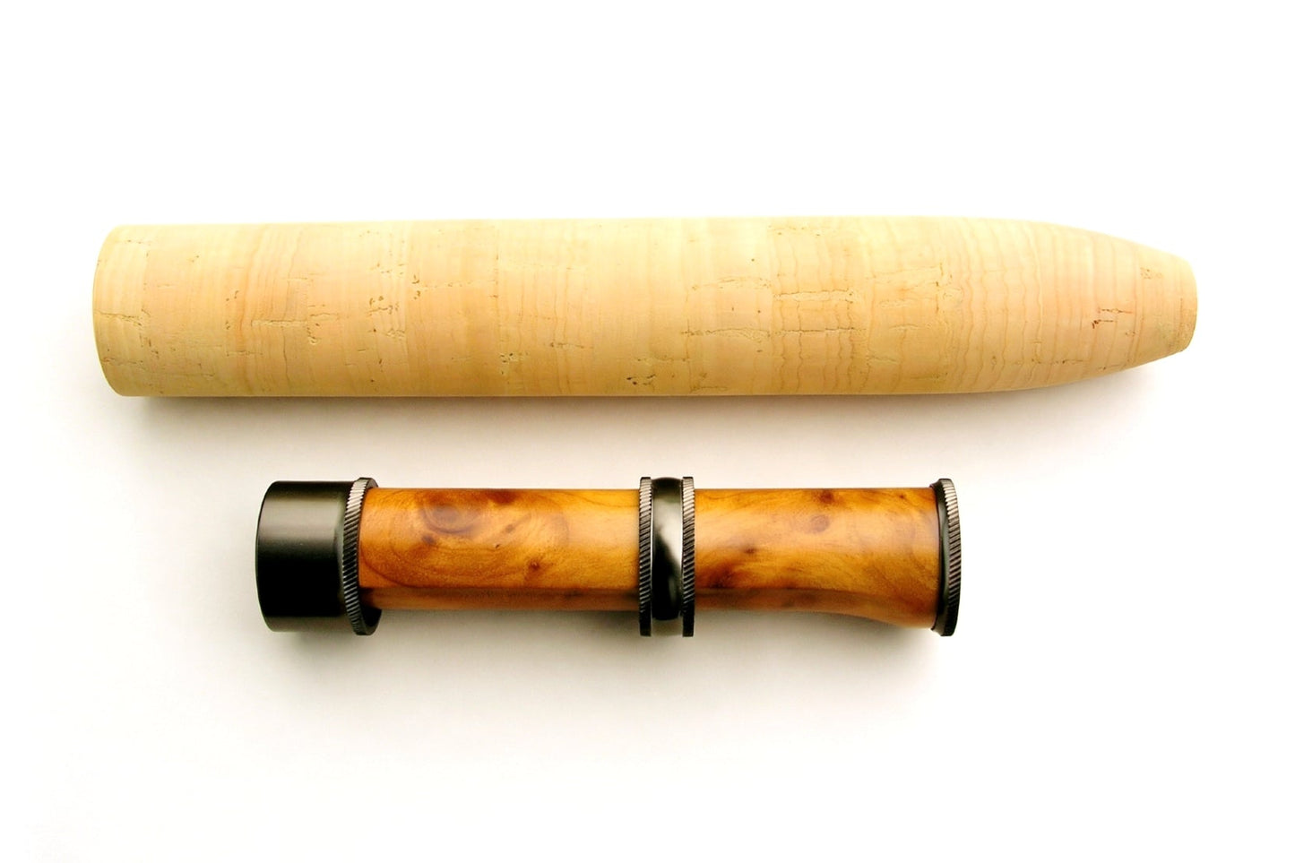 Cigar Grip - Maple Burl Slide Band Set