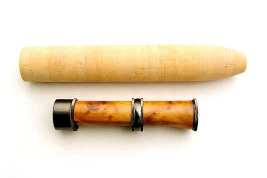 Cigar Grip - Maple Burl Slide Band Set