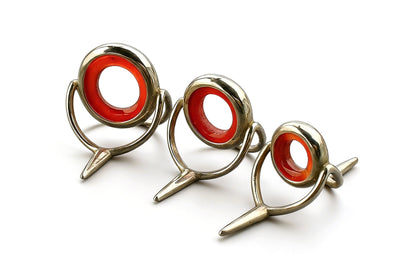 Lemke Red Agate Stripping Guides - Nickel Silver Frame
