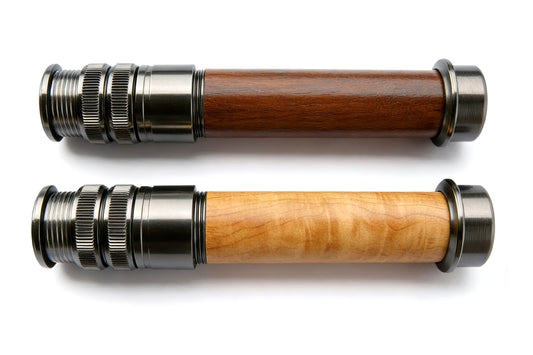 Retro Uplocking Reel Seat - Dark Nickel