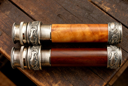 Mayfly Engraved Pocketed Reel Seat
